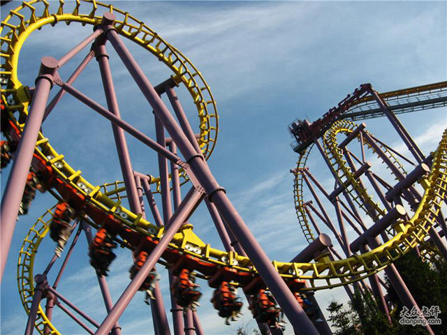 10大中国最好玩的过山车(图6) 10大中国最好玩的过山车--置顶表情